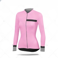 Woman Summer Cycling Jersey Thermal Long Sleeve Clothing Lady MTB Racing Clothes Training Uniform Maillot Ciclismo