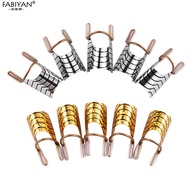 FABIYAN 5pcs Nail Art C Curved Shape Extension Guide Tips French Foil Acrylic Polish Gel UV Design F