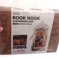 DIY ROLIFE BOOK NOOK & WONDERLAND GARDEN HOUSE