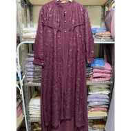 OFFICIAL HAYYA DRESS NEW BRUKAT/ MUSLIM GAMIS DRESS BRUKAT HAYYA DRESS LUXURY CRINKLE PARTY GAMIS