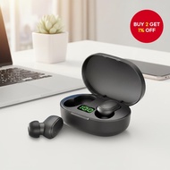 E6S Bluetooth Earbuds Noise Cancelling Wireless Earphones with Mic Included  E6S Fon Telinga Bluetoo