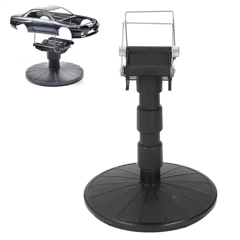 Spray Work Painting Stand ABS Adjustable Height Spray Work Painting Turn Table Stand Tool