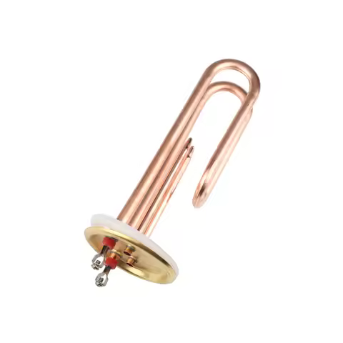 88mm cap heating elements for electric water heater,3KW6KW/9KW/12KW 3-1/2" flange brass electric hea