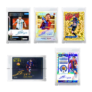บัตรสะสมของแข่งกีฬาฟุตบอลเซ็นเซอร์จาก Cristiano Ronaldo Messi Neymar Yamal Non Pareil Panini บัตรสะส