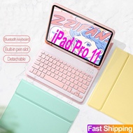 Case with Keyboard For iPad Pro 11 2020 2021 2022 2rd 3rd 4rd Generation Wireless Bluetooth Keyboard Cover Casing