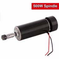 300W 500W CNC Spindle Motor Air Cooling Spindle 52MM DC12-48V Milling Motor For CNC Router Engraving