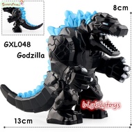 Sc【คลังสินค้าพร้อม】 King Kong Vs. Godzilla Minifigures บล็อกตัวต่อขนาดใหญ่ของเล่น KF1506-1507 Legoing【cod】