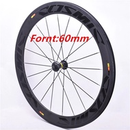 60mm road bike 700C carbon fiber bicycle hub 23mm width road bike carbon fiber bicycle wheel set