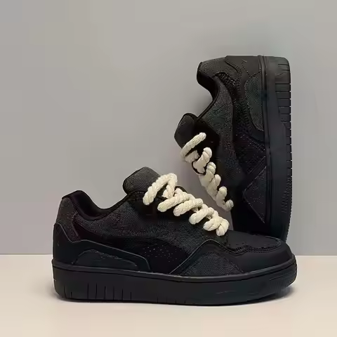Bread Shoes for Men 2025 New Trendy Casual Board Shoes Thick soled Tall Shoes Trendy Shoes