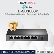 TP-Link TL-SG1008P | 8-Port Gigabit Desktop Switch with 4-Port PoE+