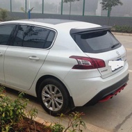 BigSale For Peugeot 308 Spoiler High Quality Abs Plastic Car Tail Wing Decoration Rear Trunk Spoiler