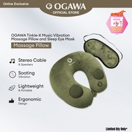 OGAWA Tinkle-X Music Vibration Massage Pillow and Sleep Eye Masks