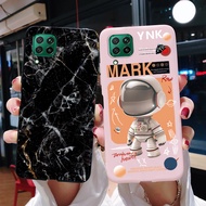 Huawei Nova 7i Cute Astronaut Marble Phone Casing Nova7i JNY-LX2 Candy Color Soft Silicone TPU Case