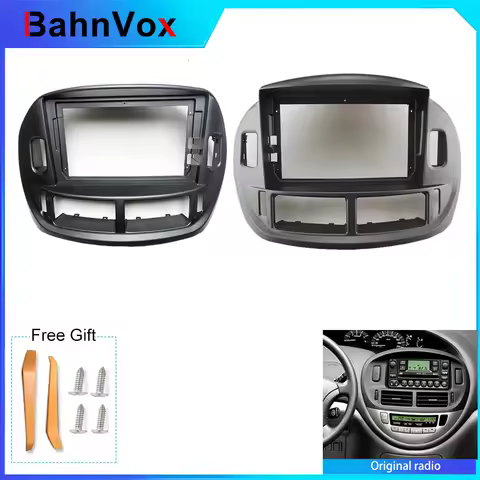 9 Inch Android Car Radio Frame Fascia Adapter Dash Fitting Panel Kit For Toyota Previa Estima ACR30 