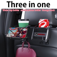 New car storage rear storage box car supplies car multi-function upgraded version seat back water cu