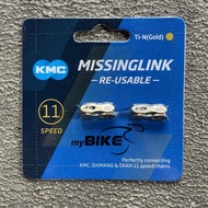 KMC missing link 11 speed Re-usable - Gold