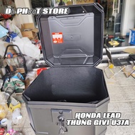 Givi U37A (37L) Box for Honda Lead Directly Installed Baga Zinc No Drilling Cutting Free Set of Clam