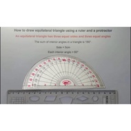 PROTRACTOR 90•/180 degrees Item No.3
