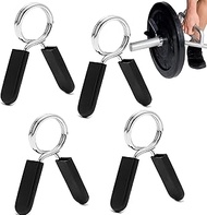 Pack of 4 dumbbell clasps, 30 mm, dumbbell quick release 30 mm, standard dumbbell spring lock, weigh