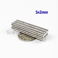 5x2mm Round Strong Multipurpose DIY Neodymium Magnet