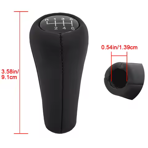 Carbon Fiber Leather Gear Shift Knob for BMW 1 3 5 6 Series M3 M4 M5 X5 X6 E30 E32 E34 E36 E38 E39 E