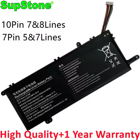 XU156 5074116PV-2S1P Laptop Battery For VGKE C15 FW152 F152G-ZC,Sgin M15-N Pro,P30,F4125,N5095,J162-