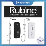 RUBINE RWH-2388WHP/RWH-2388BHP WHITE/BLACK INSTANT WATER HEATER WITH RAINSHOWER SET