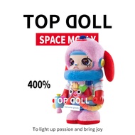 Pop Mart Jon 400% Molly Jon Burgerman Doll Decoration Handmade Toy Overseas Limited