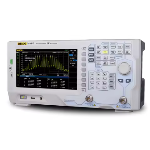 RIGOL DSA815 DSA815-TG Sweep Type Spectrum Analyzer 9kHz to 1.5GHz 10Hz to 1MHz Resolution Bandwidth