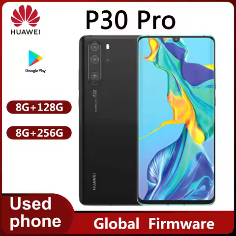 Huawei P30 Pro Smartphone Android phone 6.47 inch display 40MP Camera full screen used phone