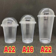 12oz 16oz 22oz Cup with Dome Lid (100pcs)  MURAHH 