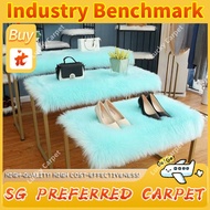 Blue / Black / Purple / Fluffy Carpet Fluffy Shaggy Soft Floor Mat Fur Carpet