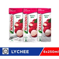 F&N Season Lychee Laici (250ml x 6's)