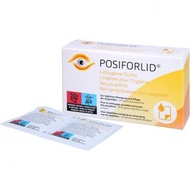 POSIFORLID Eyelid Cleansing Wipes 倍視明眼瞼清潔棉片