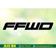 FFWD Sticker (Custom Design)