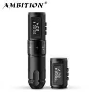 Ambition MARS-U Professional Wireless Tattoo Pen Machine Adjustable Stroke 2.0-4.0mm Cartridge Depth 1800mAh Coreless Motor For Tattoo Artists