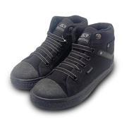 [RECORD SHOES] RAPTOR HI V I SNEAKER HITAM PUTIH MERAH SEPATU KANVAS ANAK SEKOLAH  SD SMP SMA 30-42