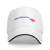 New Bank of America Logo (2) Baseball Cap Unisex Quality Polyester Hat Men Women Golf Running Sun Ca
