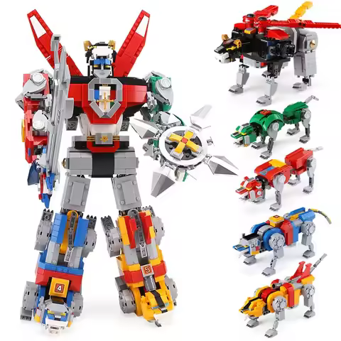 2334Pcs Voltron MOC Display Building Block Bricks Toys Birthday Christmas Gifts For Kids Collection 