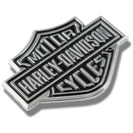 💯3D Emblem Sticker 'Harley-Davidson' : Chrome (Small) 2.2 x 1.7 inches (5.6 x 4.4 cm) / HD/American 