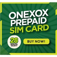 NOMBOR LAMA | EXISTING NUMBER | SUPER LONG LIFE 28MONTHS VALIDITY | PREPAID SIMCARD | ONEXOX | CELCO