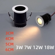 3W MINI LED DOWNLIGHT LAMP / 3 WATT LED DOWNLIGHT 7WATT 12WATT 18WATT LED MINI SPOTLIGHT