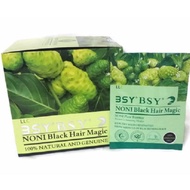 BSY NONI RAMBUT HITAM MAGIC 100% Tulen dari BSY 20 ml setiap sachet