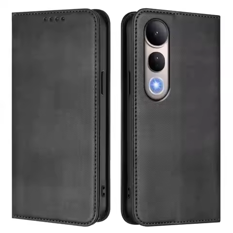 Magnetic Wallet Phone Case For Vivo V50 V40 V30E V30 V40 Lite V29E V29 V27E V27 Pro V21E 4G 5G Cards