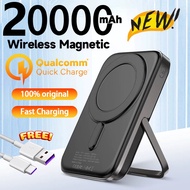 3C 20000mAh Magnetic Wireless Power Bank Fast Charging Powerbank Portable Charger