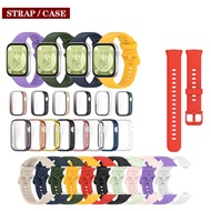 For Huawei Watch Fit 3 Strap Case Tempered Glass Screen Protector Plating Cover Case Silicone Band