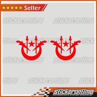 Symbol KELANTAN car sticker