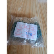 1/4w 100ohm resistor contains 1000 pcs