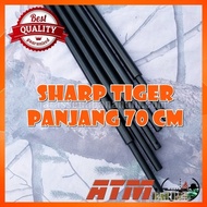 Promo Laras Baja Sharp Tiger Panjang 70 cm OD 13 Berkualitas