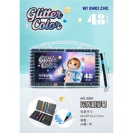 Glitter Marker 3301 - 48 Colors